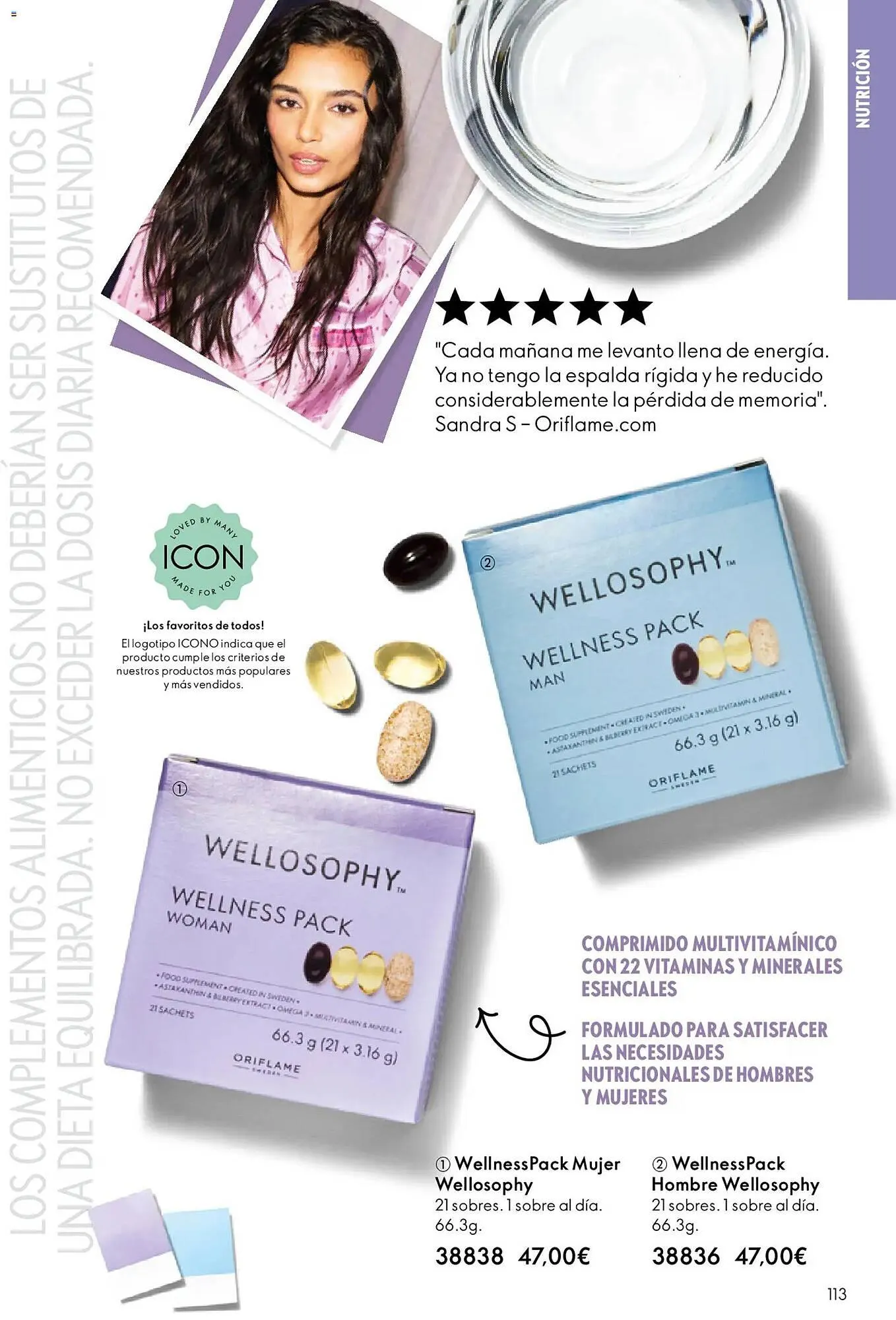 Catálogo de Catálogo Oriflame 22 de abril al 12 de mayo 2026 - Página 113