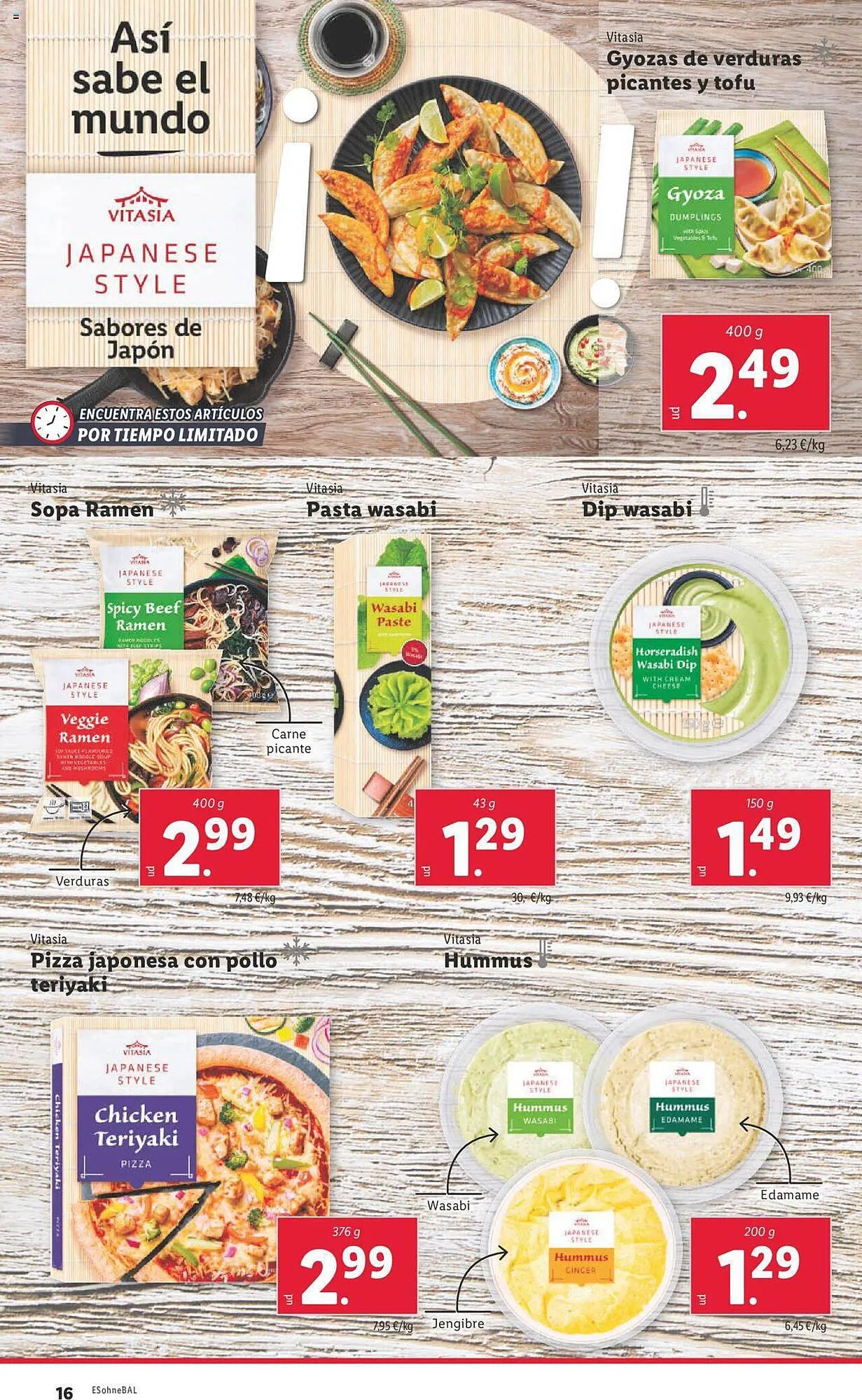 Catálogo de Folleto Lidl 4 de marzo al 10 de marzo 2024 - Página 16