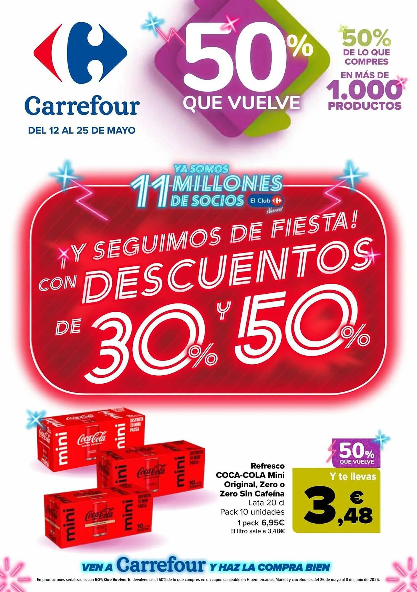 Catálogo de Folleto Carrefour 12 de mayo al 25 de mayo 2026 - Página 1