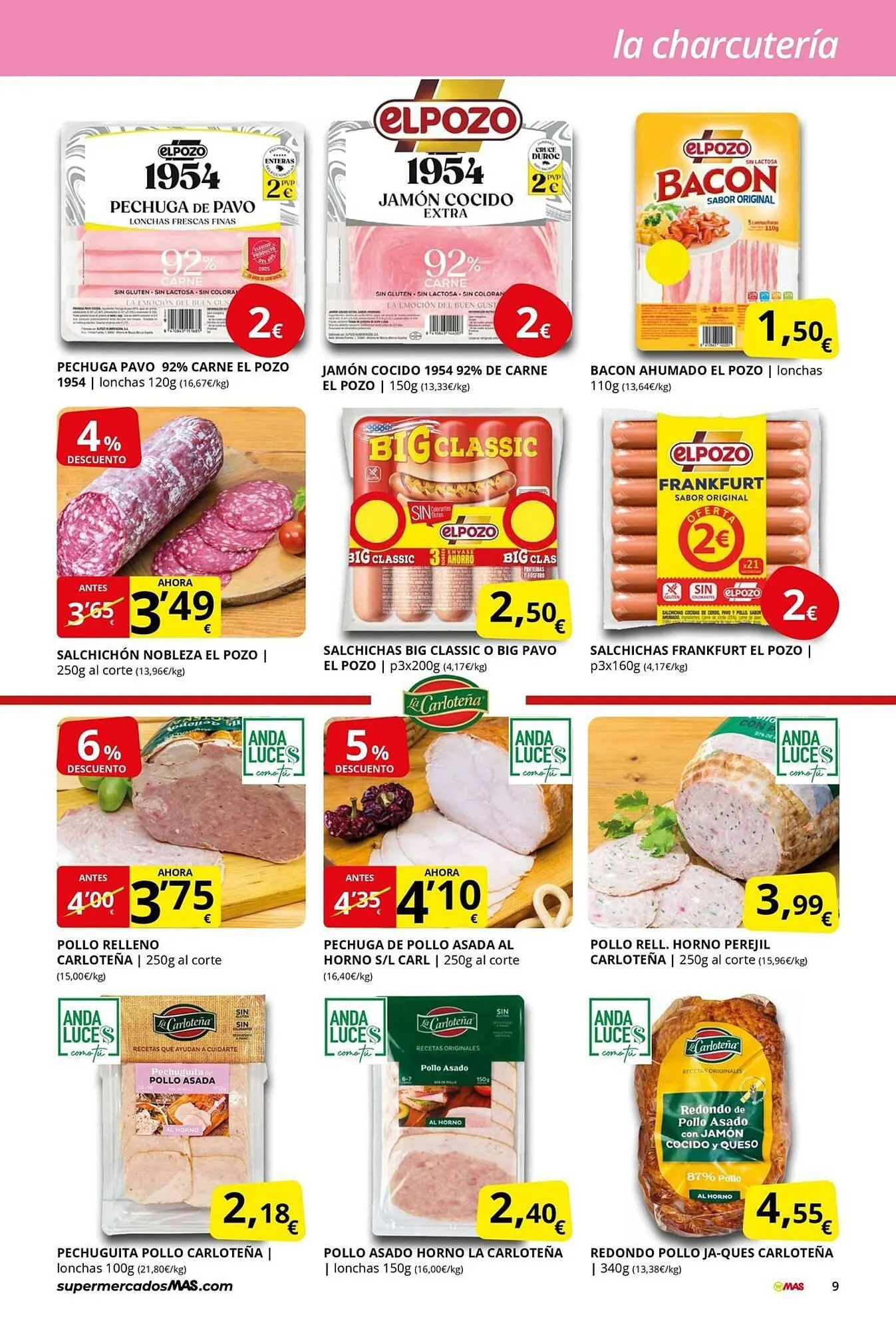Catálogo de Folleto Supermercados MAS 2 de octubre al 30 de octubre 2025 - Página 9