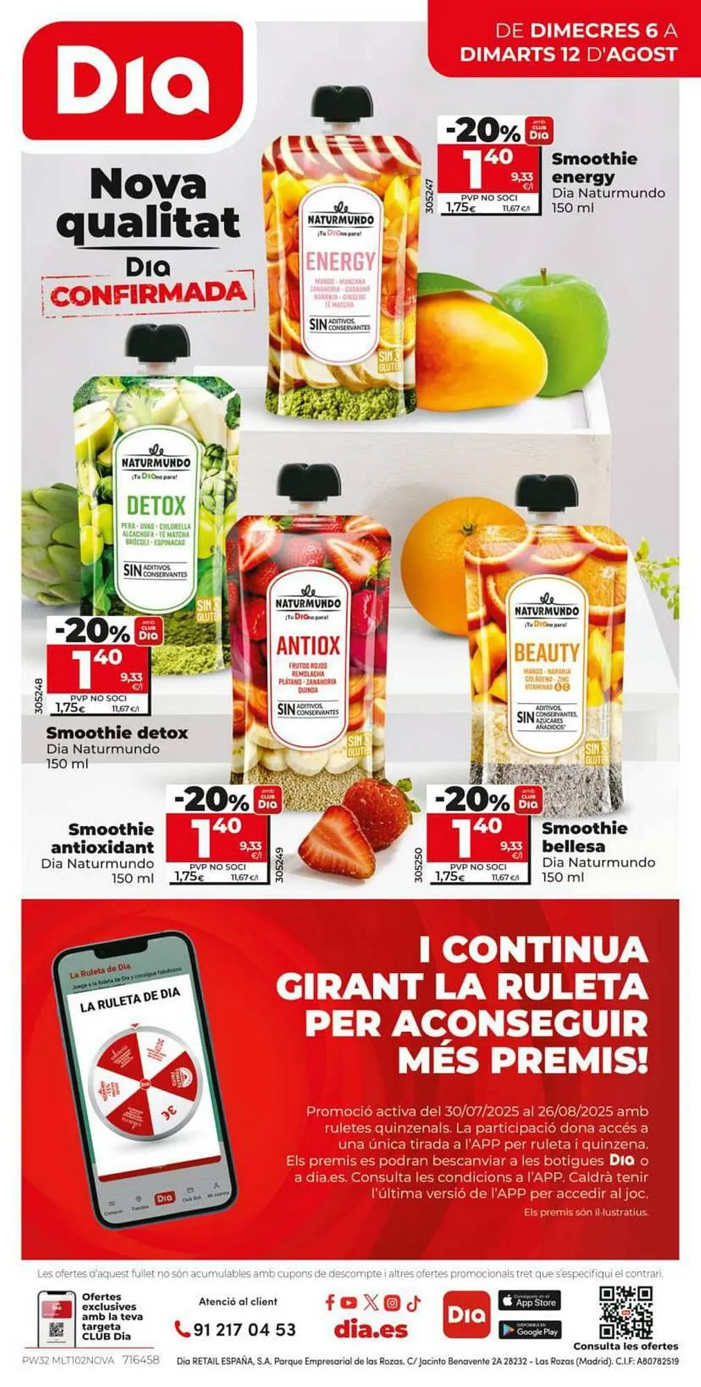 Catálogo de Folleto Dia 6 de agosto al 12 de agosto 2025 - Página 12