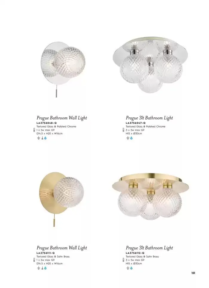 Catálogo de Lighting & Mirror Collection 12 de marzo al 31 de agosto 2025 - Página 153