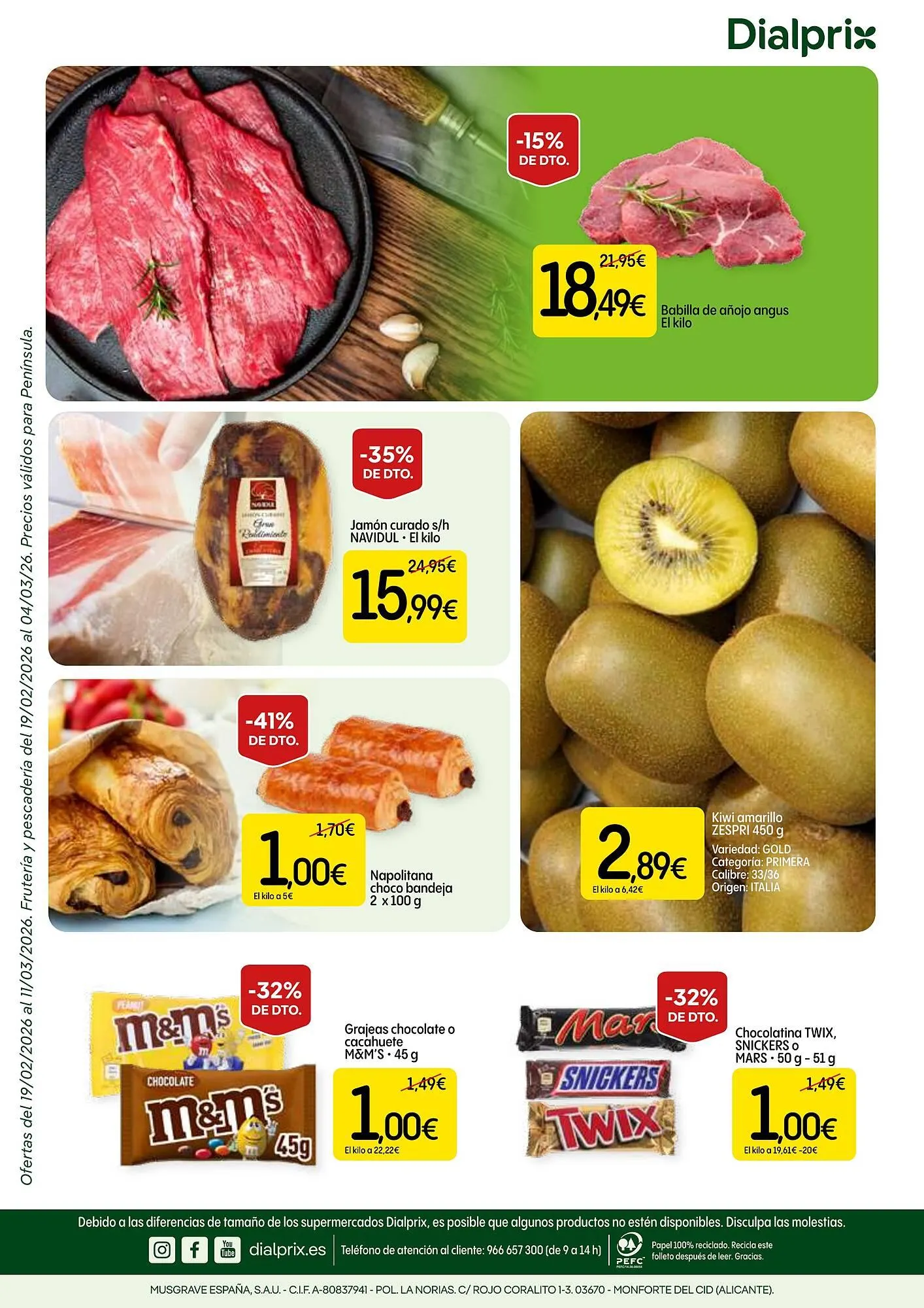 Catálogo de Folleto Dialprix 19 de febrero al 11 de marzo 2026 - Página 20