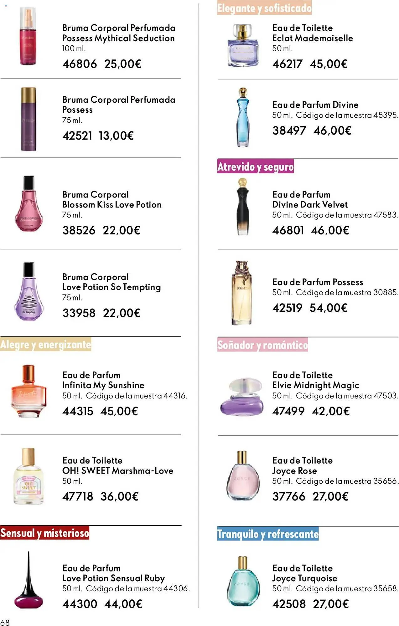 Catálogo de Catálogo Oriflame 1 de abril al 21 de abril 2026 - Página 68