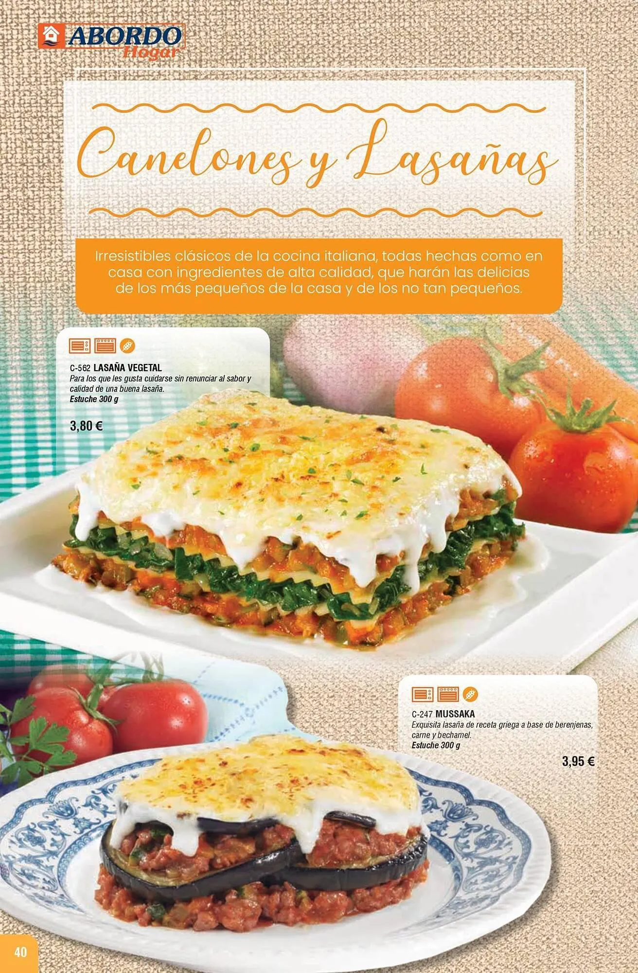 Catálogo de Folleto Abordo 12 de septiembre al 15 de febrero 2024 - Página 40