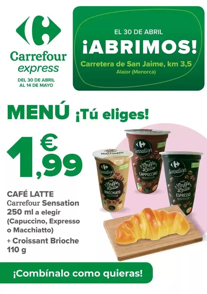 MENÚ ¡Tú eliges! - 1