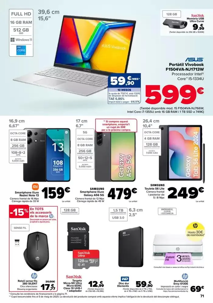 Catálogo de 50% QUE VUELVE + 3x2 10 de abril al 21 de abril 2025 - Página 71