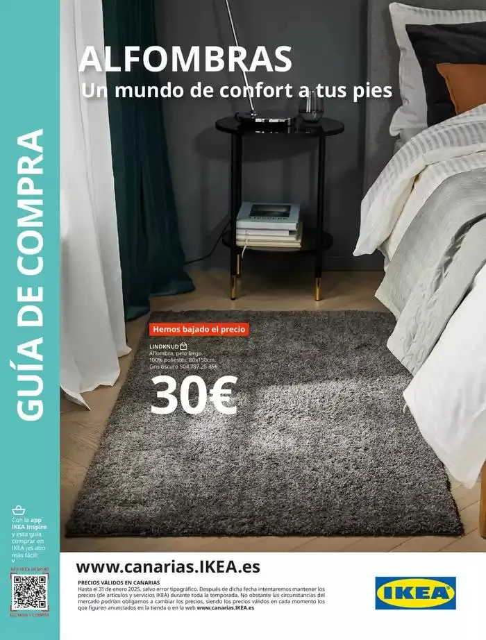 Catálogo de IKEA Catálogo Alfombras 3 de octubre al 31 de enero 2025 - Página 1