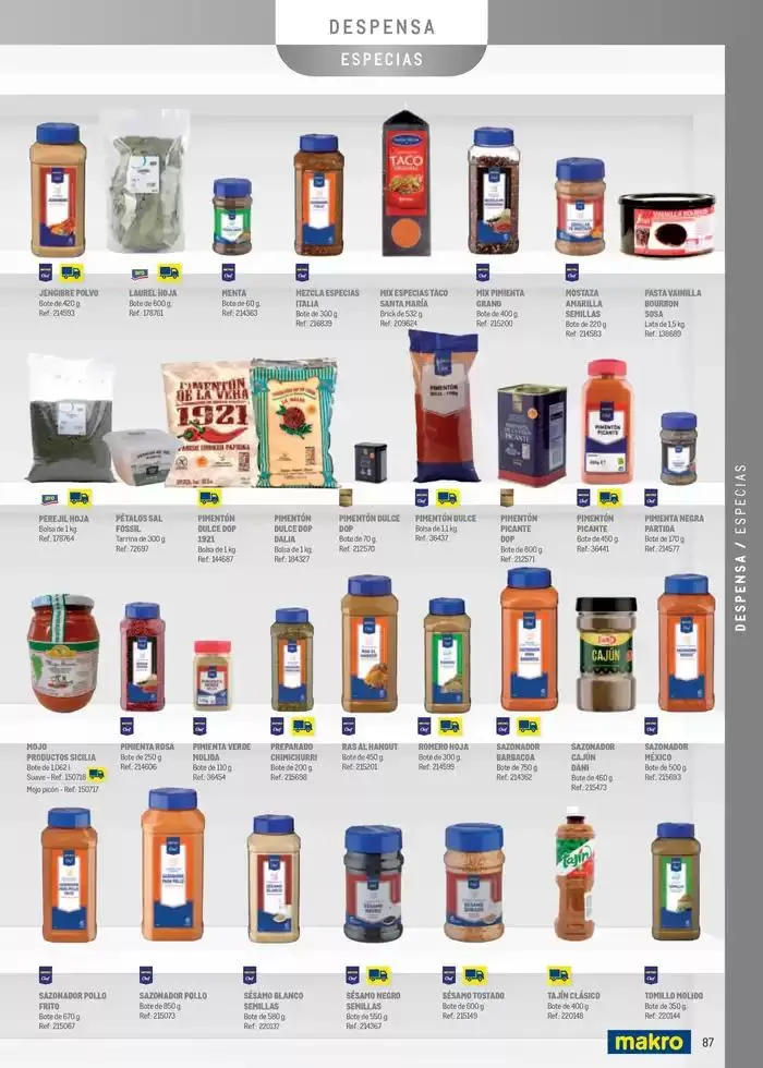 Catálogo de Especia Carta Canarias 8 de abril al 31 de diciembre 2025 - Página 87