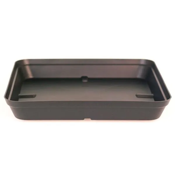 PLATO CUADRADO 34CM ANTRACITA