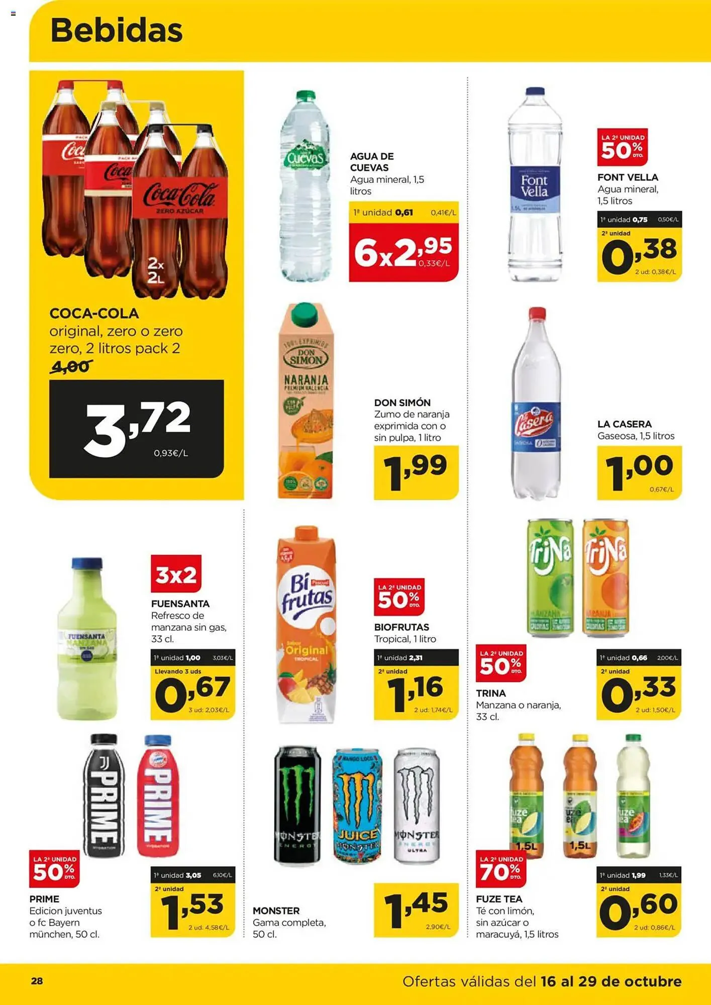 Catálogo de Folleto Alimerka 16 de octubre al 29 de octubre 2025 - Página 28