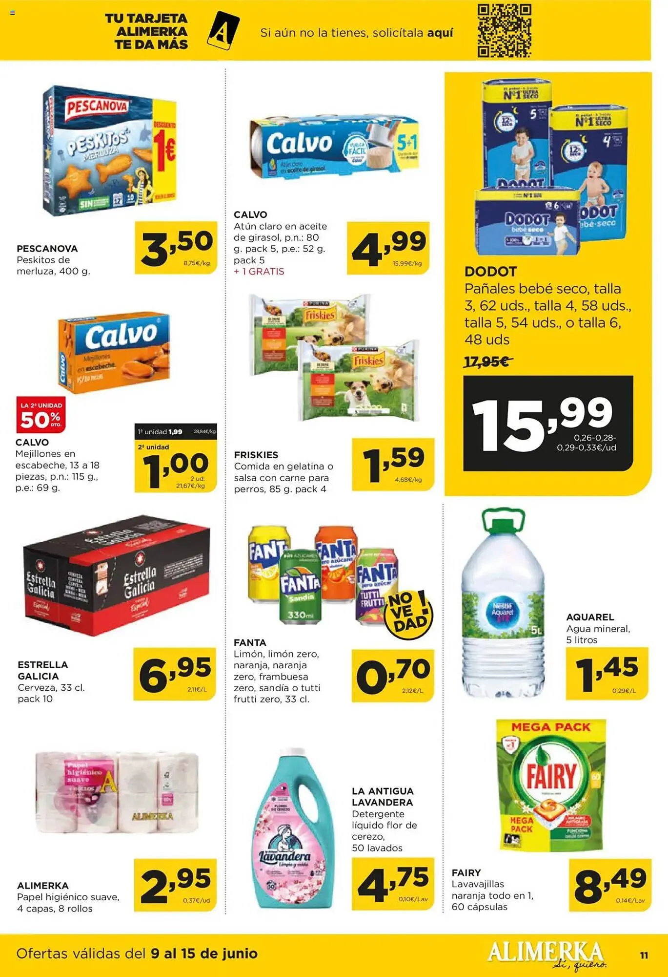Catálogo de Folleto Alimerka 9 de junio al 15 de junio 2025 - Página 11