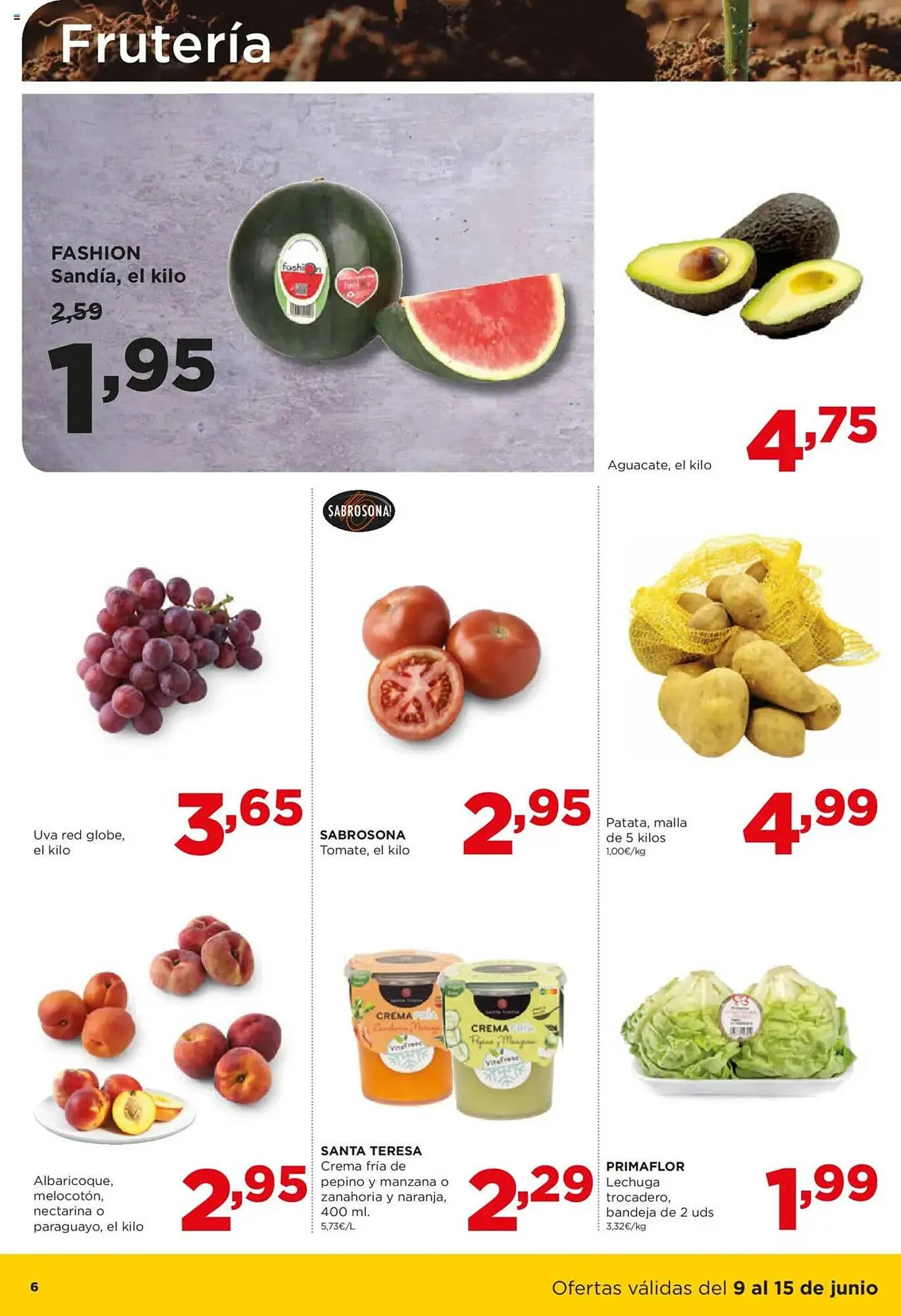 Catálogo de Folleto Alimerka 9 de junio al 15 de junio 2025 - Página 6