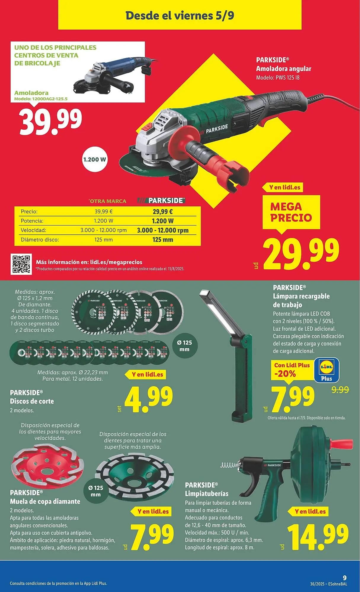 Catálogo de Folleto Lidl 1 de septiembre al 7 de septiembre 2025 - Página 15