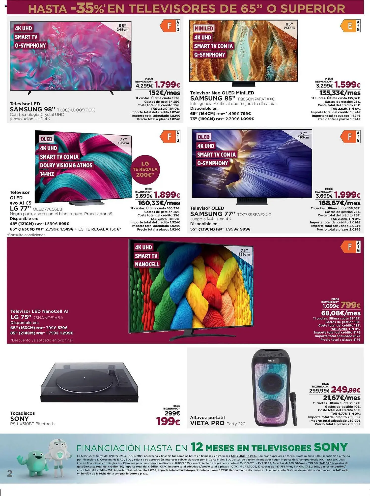 Catálogo de Catálogo El Corte Inglés 16 de diciembre al 25 de diciembre 2025 - Página 2