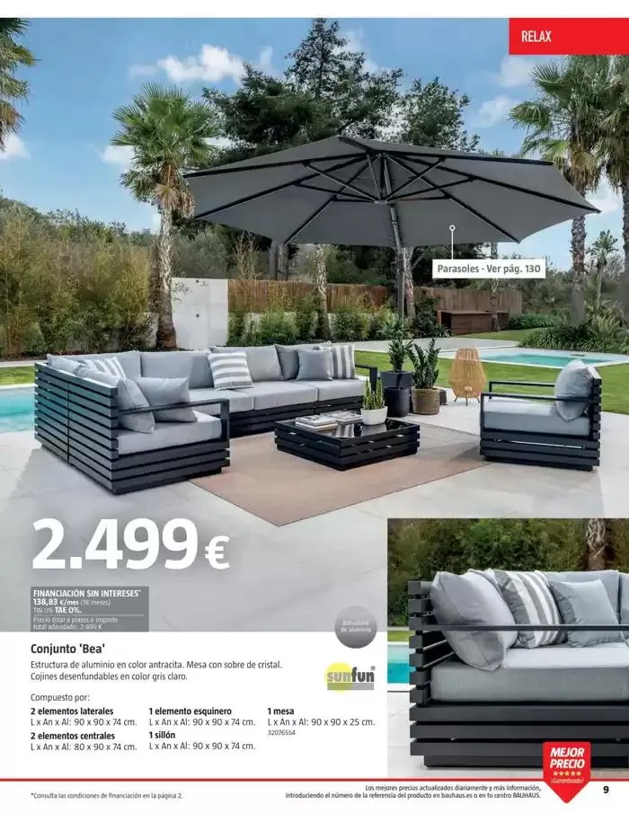 Catálogo de Bauhaus Verano 1 de junio al 31 de agosto 2025 - Página 9