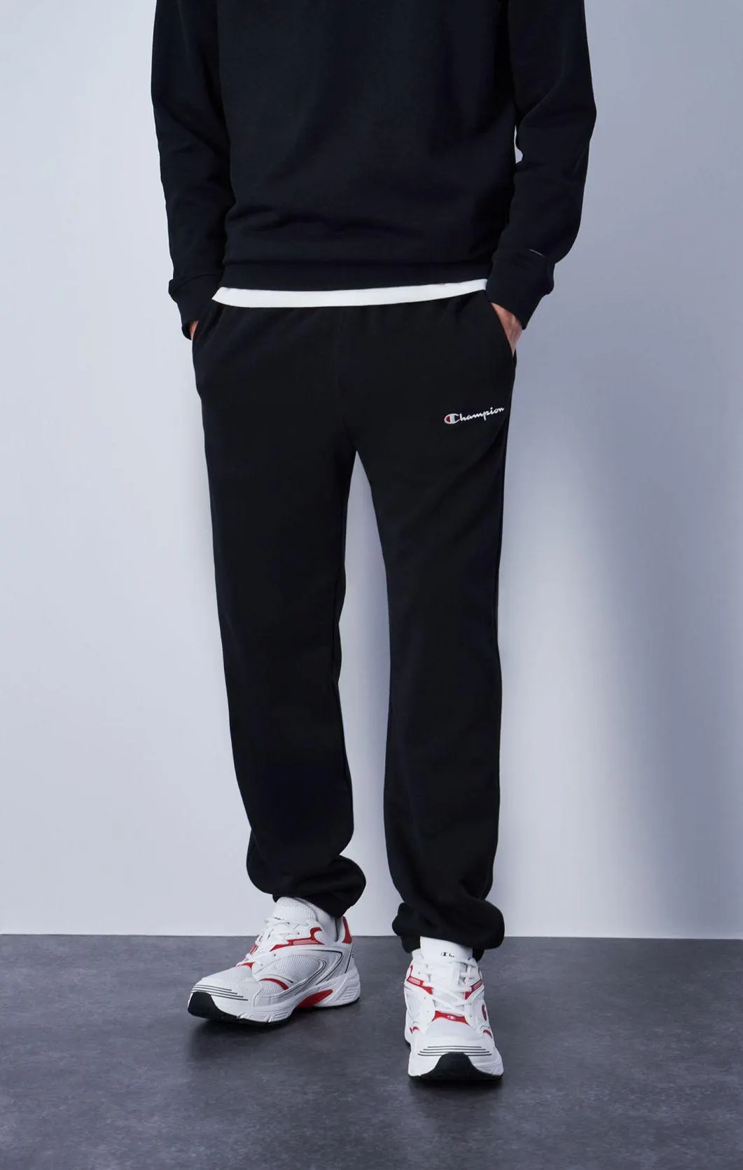 Joggers con logotipo de texto minimalistas