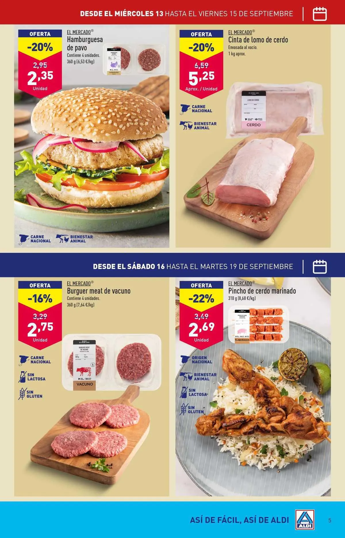 Catálogo de ALDI Folleto 12 de septiembre al 17 de septiembre 2023 - Página 5