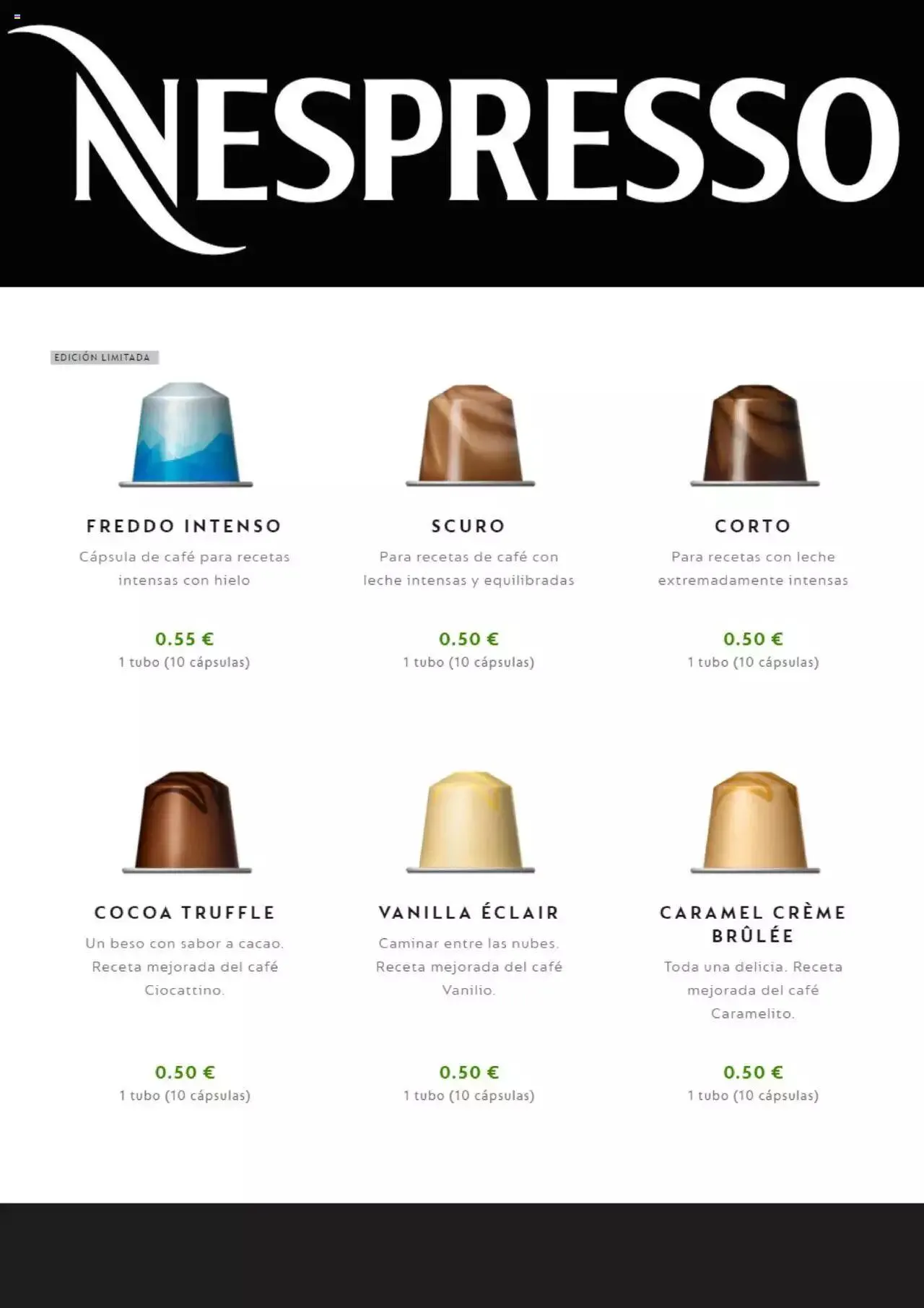 Catálogo de Nespresso - Folleto 29 de noviembre al 31 de diciembre 2023 - Página 4