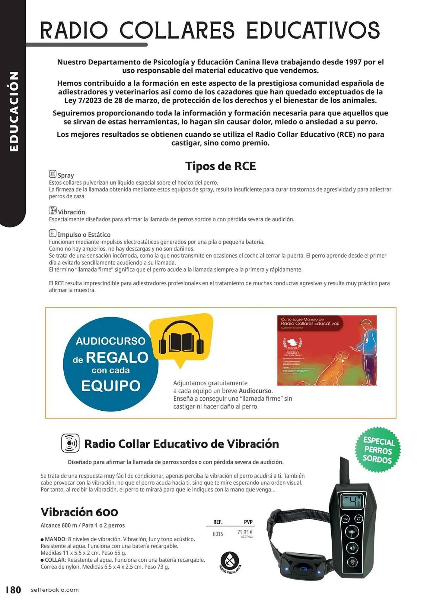 Catálogo de Folleto Setter Bakio 13 de junio al 31 de diciembre 2026 - Página 180