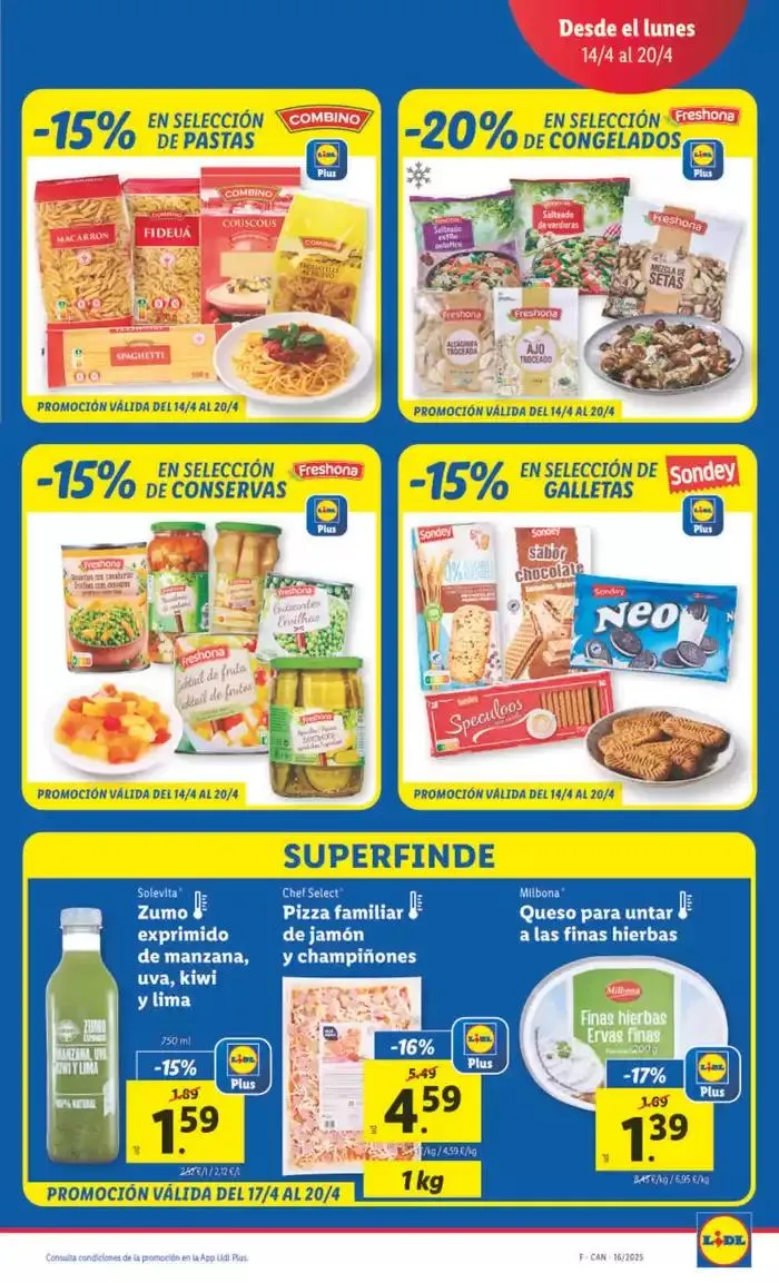 Catálogo de № 1 PRECIO - Ofertas válidas del 14/04 al 20/04 14 de abril al 20 de abril 2025 - Página 15