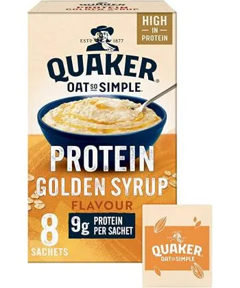 Oat So Simple Protein Golden Syrup 8x43 gr. Quaker