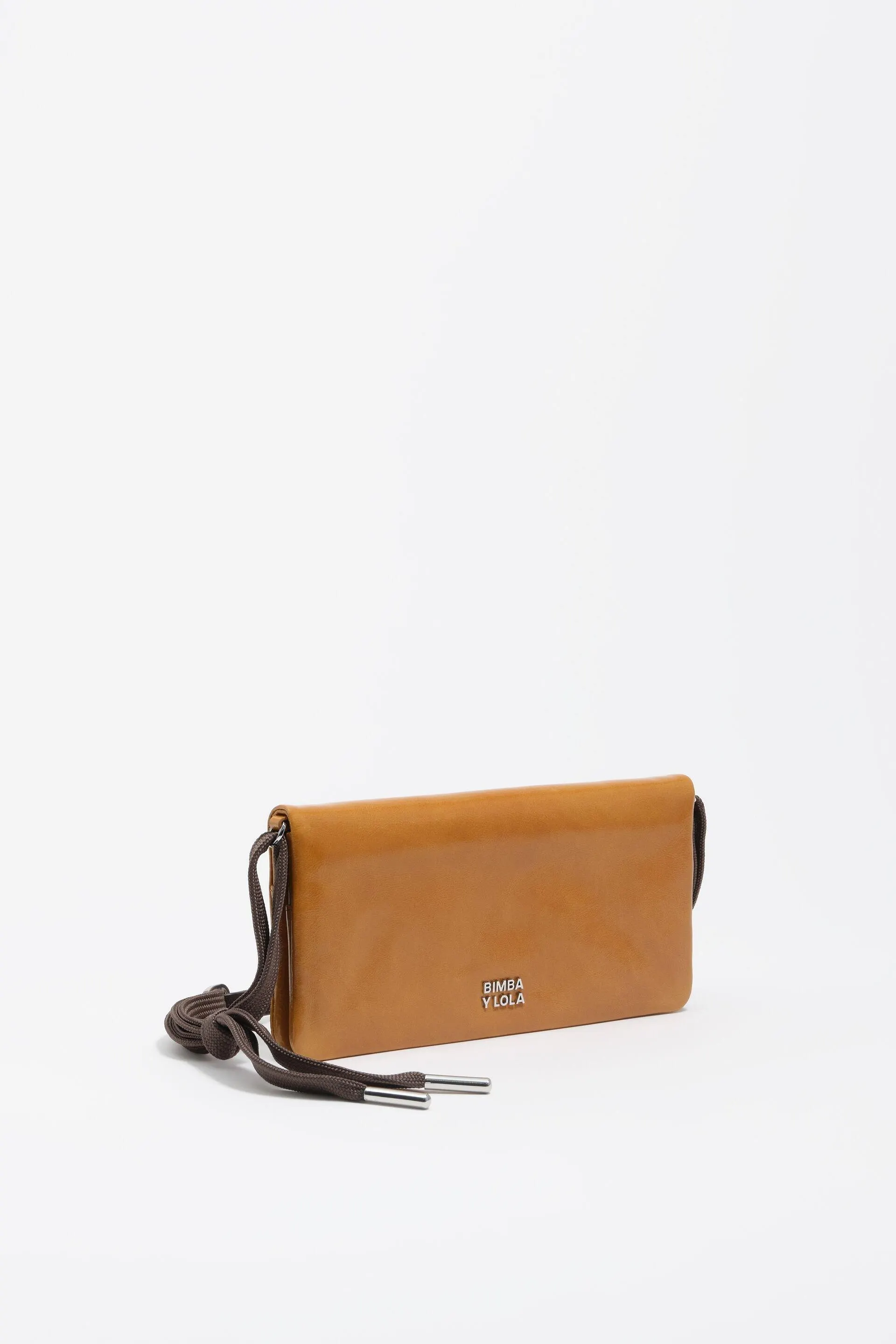 Bolso mini piel caramelo