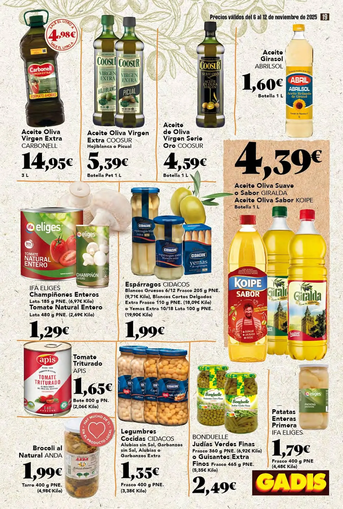 Catálogo de Folleto Gadis 6 de noviembre al 12 de noviembre 2025 - Página 19