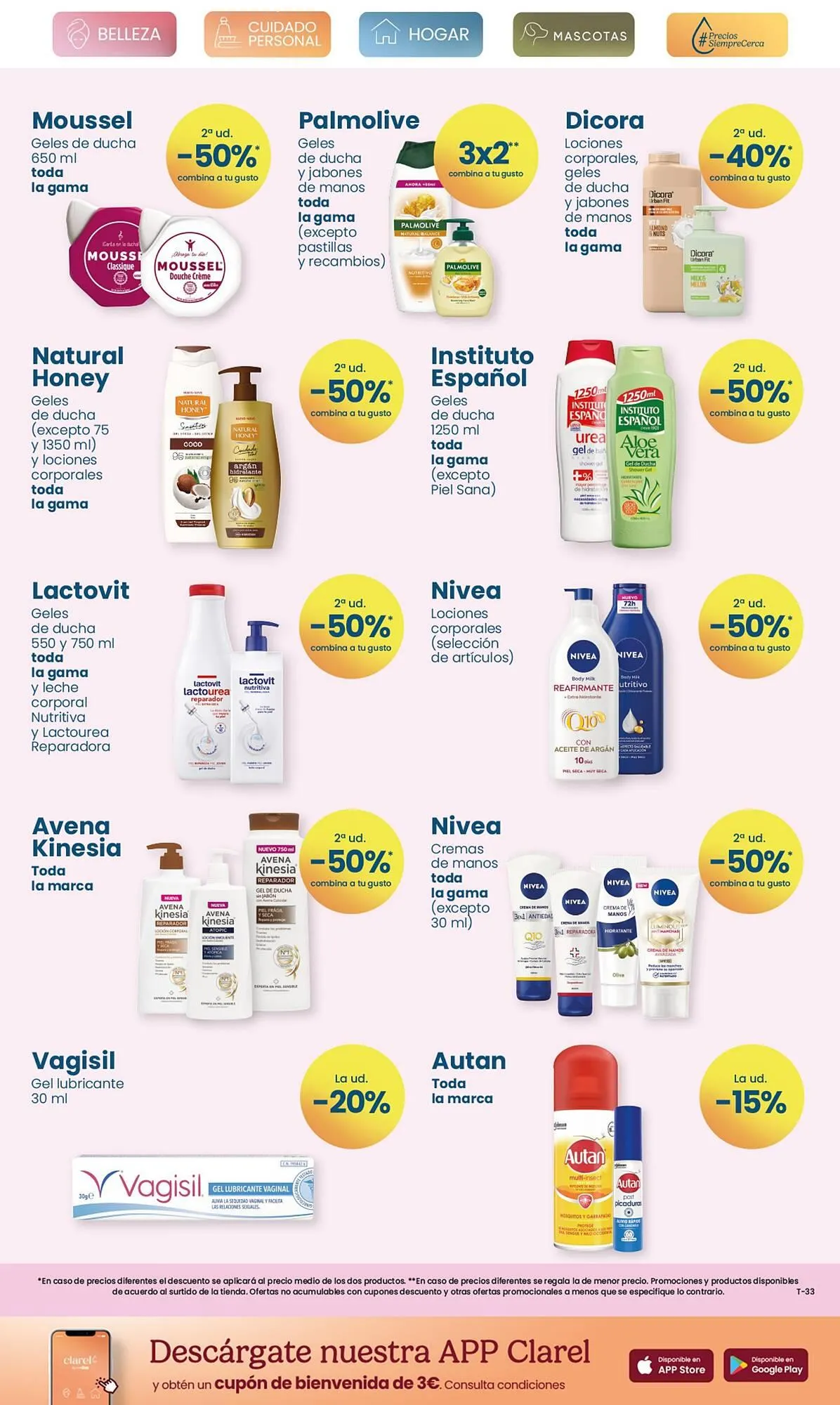 Catálogo de Folleto Clarel 6 de agosto al 26 de agosto 2025 - Página 3