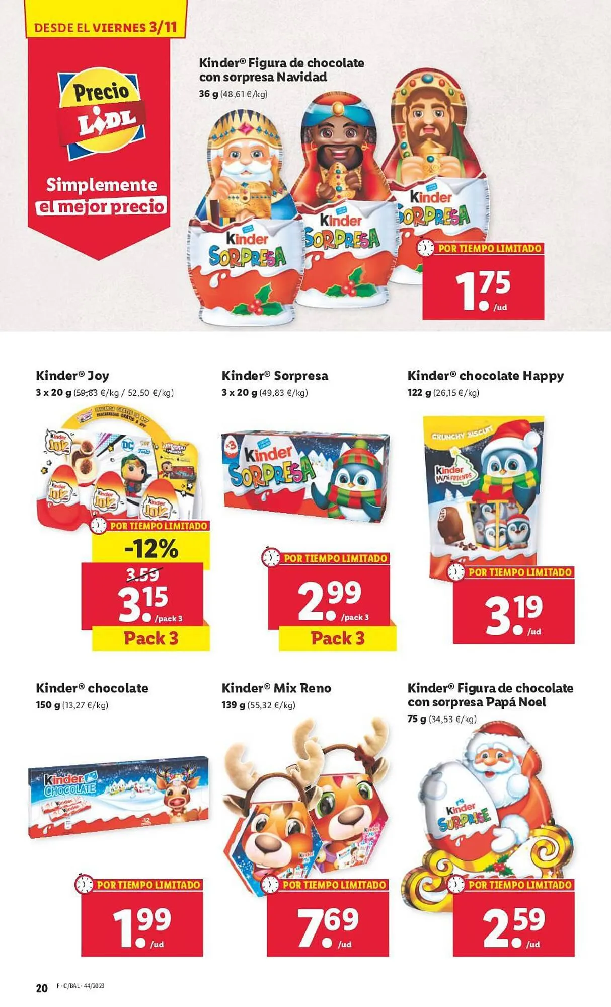 Catálogo de Folleto Lidl 30 de octubre al 5 de noviembre 2023 - Página 42