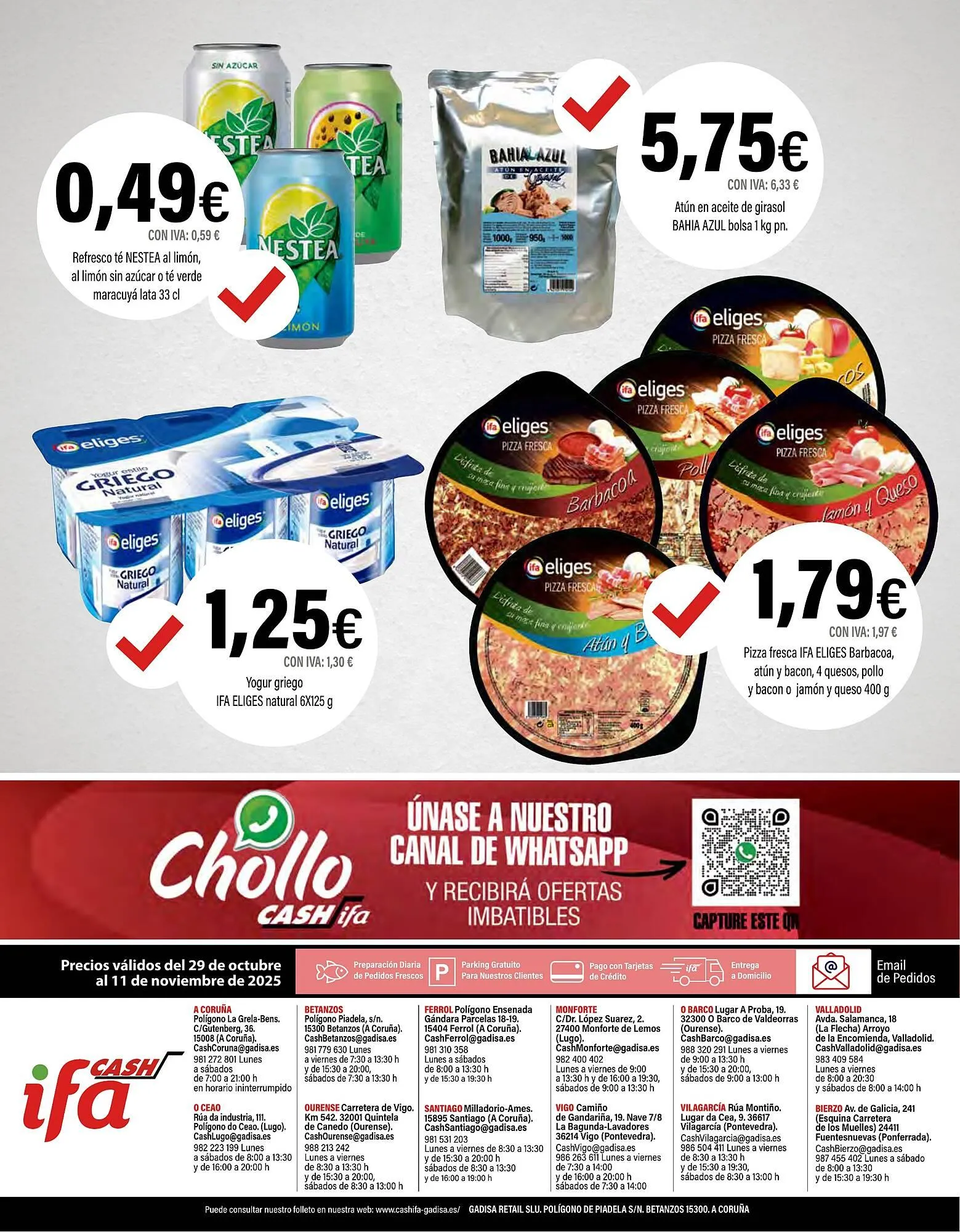 Catálogo de Folleto Cash Ifa 29 de octubre al 11 de noviembre 2025 - Página 20
