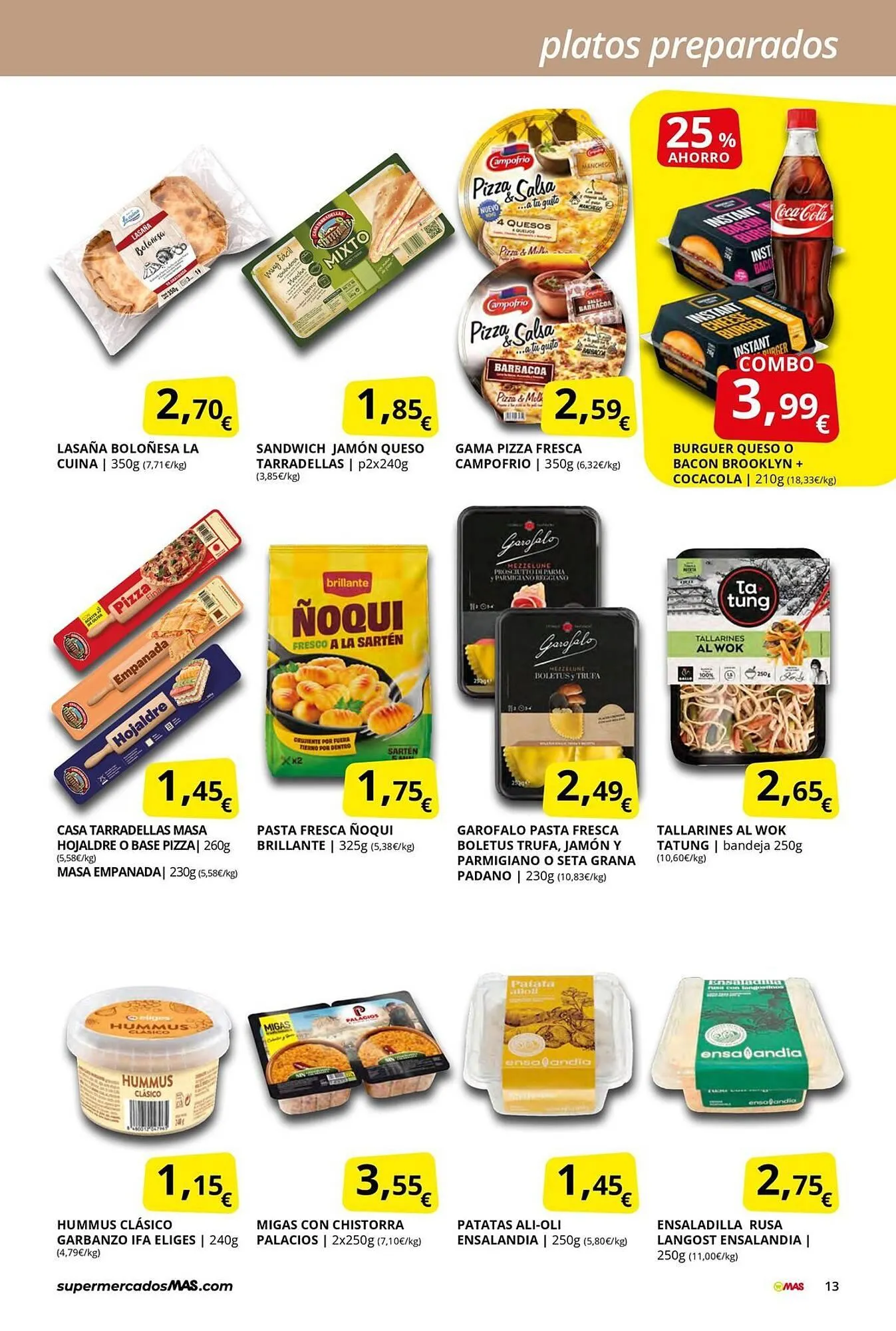 Catálogo de Folleto Supermercados MAS 2 de febrero al 26 de febrero 2026 - Página 13