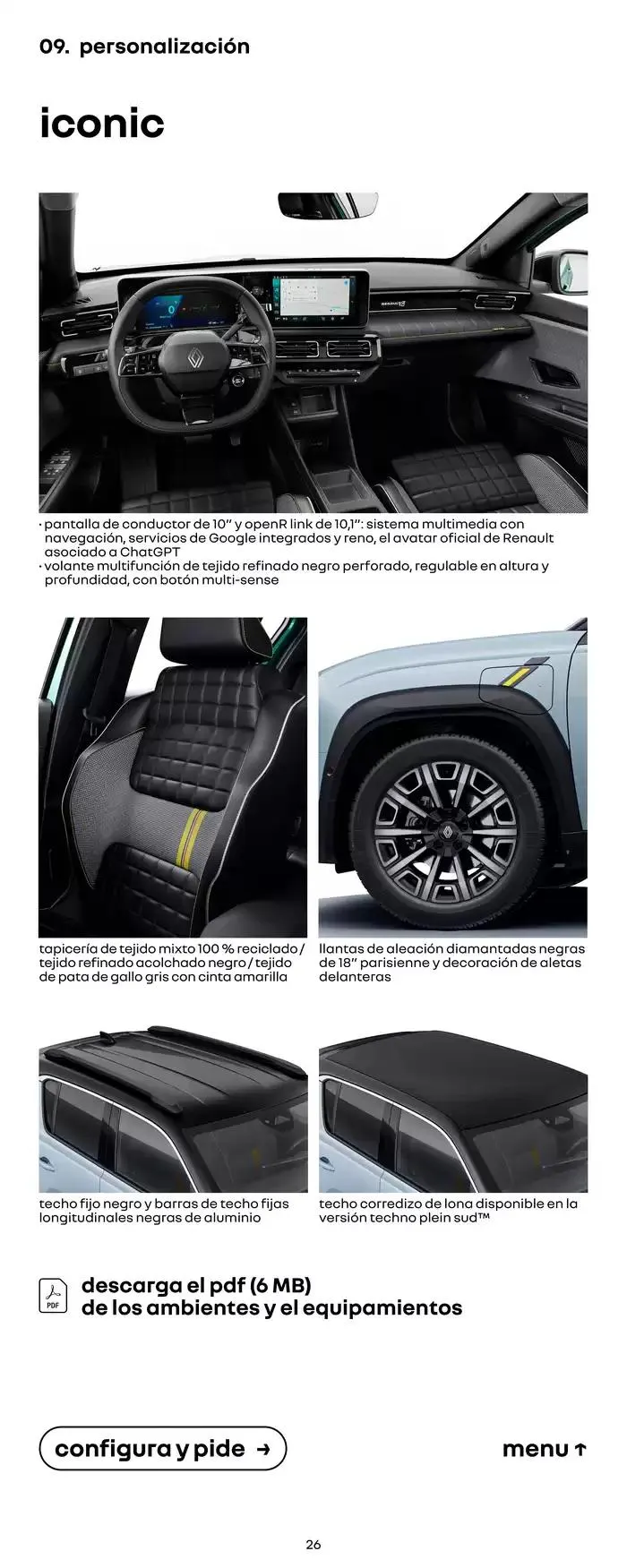 Catálogo de Renault 4 E-Tech Eléctrico 15 de mayo al 15 de mayo 2026 - Página 26