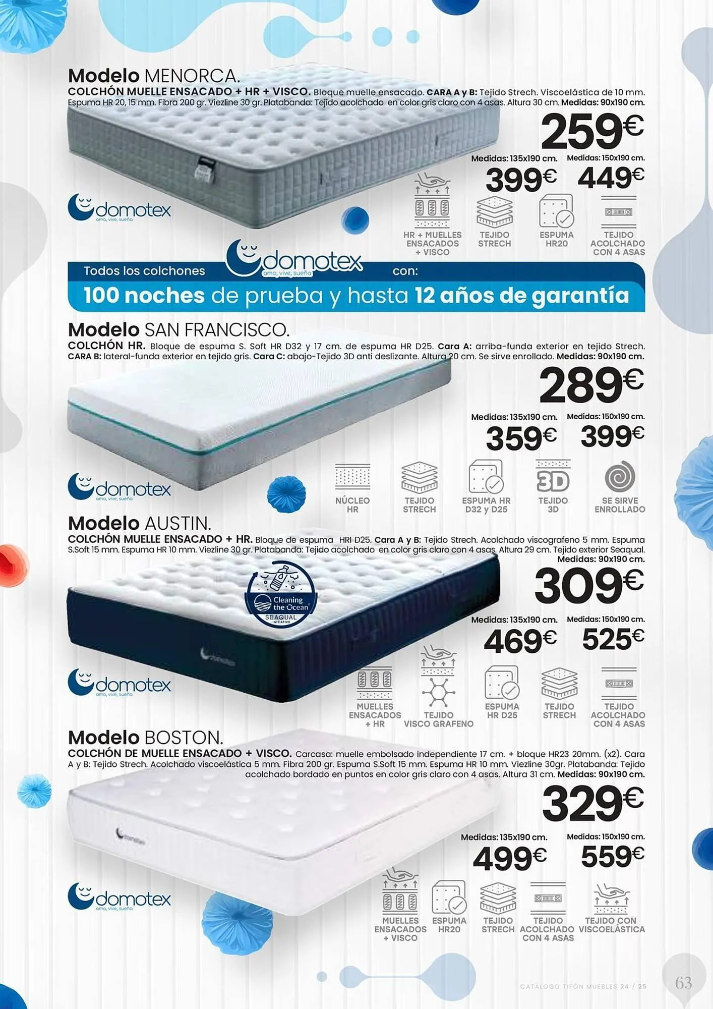 Catálogo de Folleto Tifón Hipermueble 12 de julio al 31 de mayo 2025 - Página 63