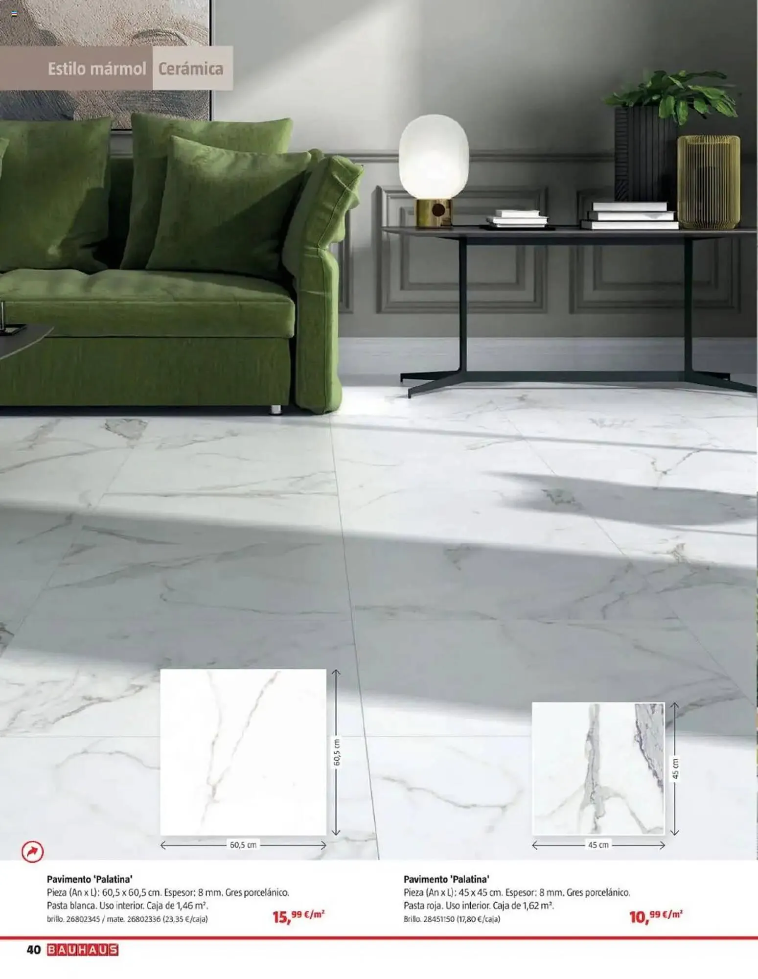 Catálogo de Folleto Bauhaus 28 de mayo al 31 de julio 2025 - Página 40