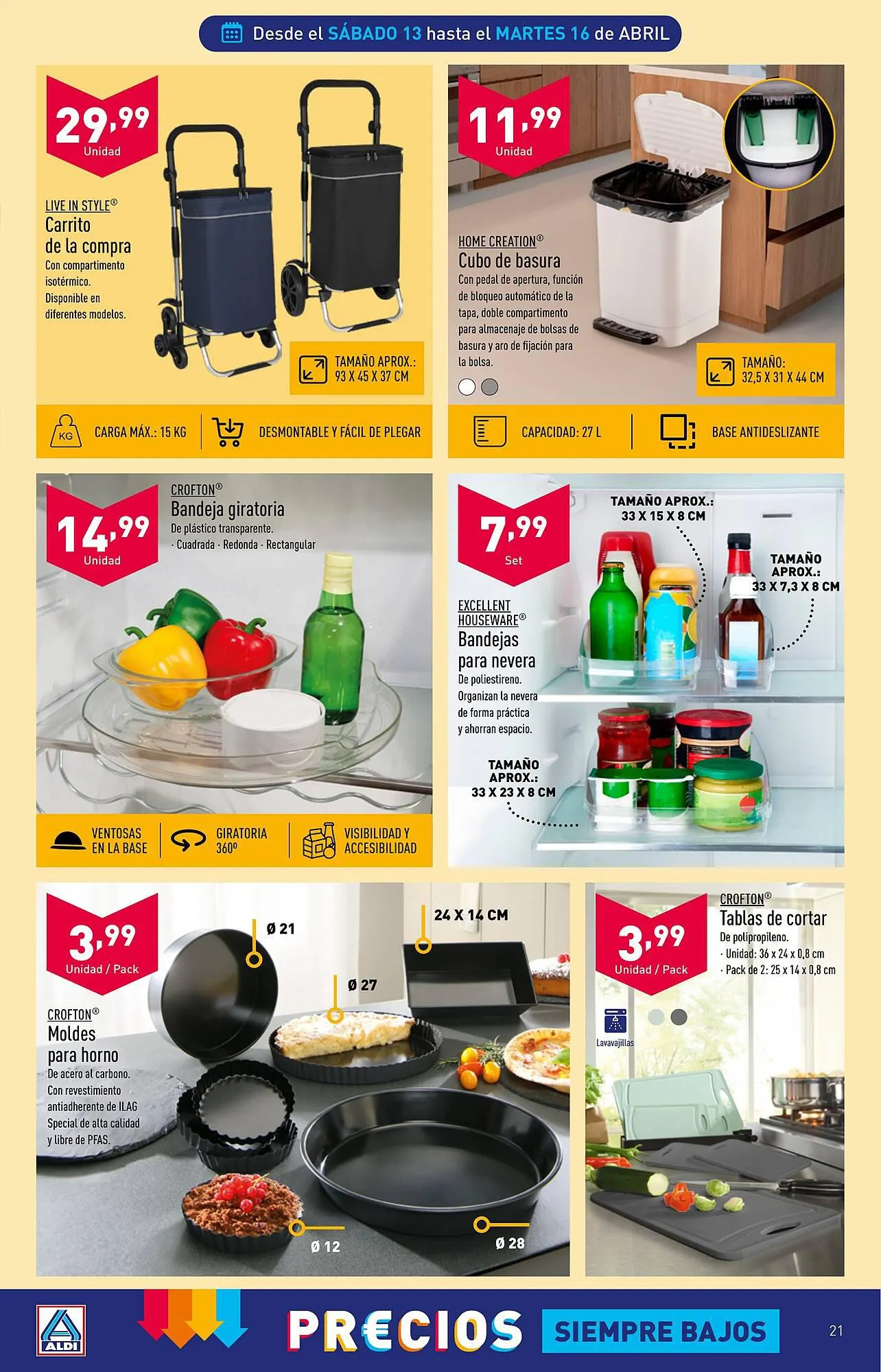 Catálogo de Folleto ALDI 10 de abril al 16 de abril 2024 - Página 21