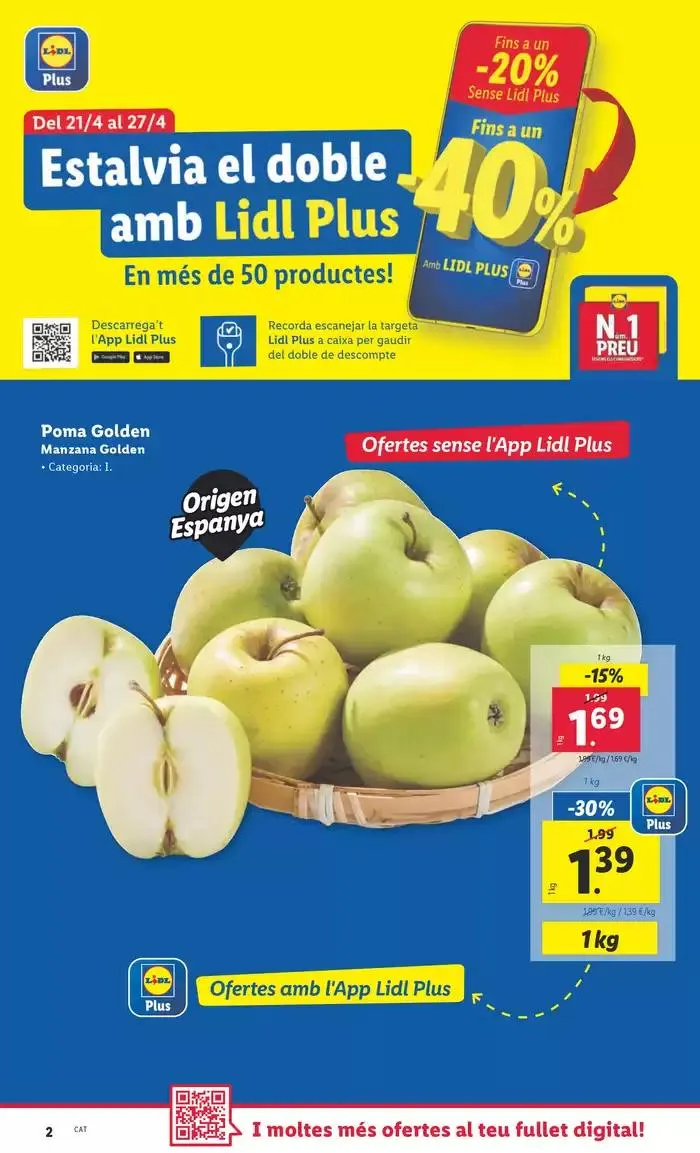 Catálogo de № 1 PRECIO - Ofertas válidas del 21/04 al 27/04 21 de abril al 27 de abril 2025 - Página 2