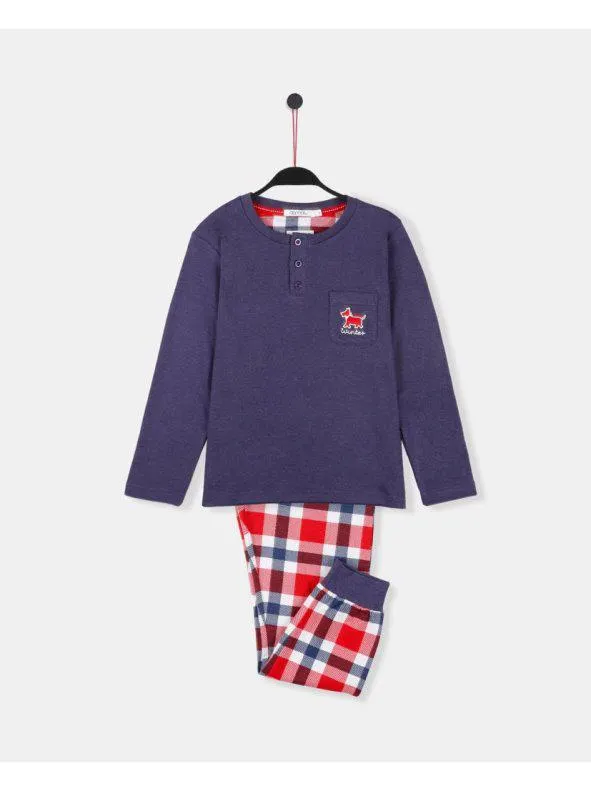 Pijama Manga Larga Lou Lou Winter Para Niño