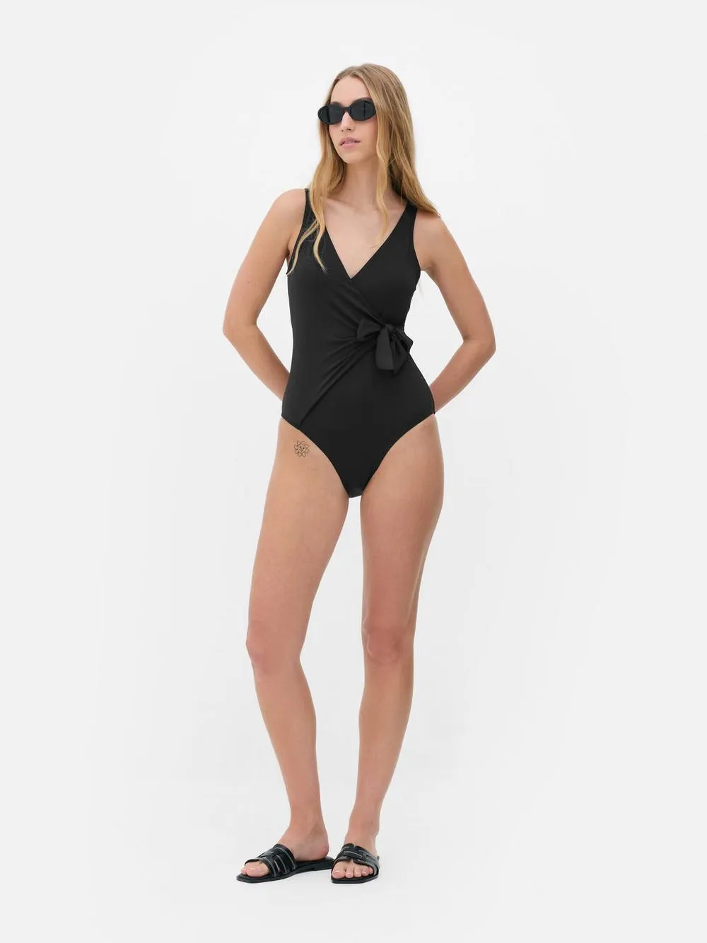 Costume da bagno modellante incrociato