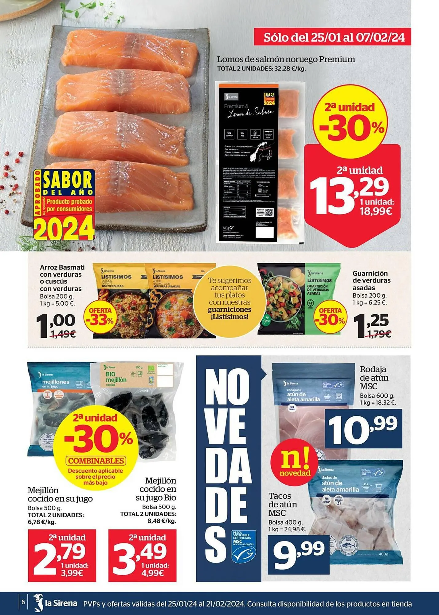 Catálogo de Folleto La Sirena 25 de enero al 21 de febrero 2024 - Página 6