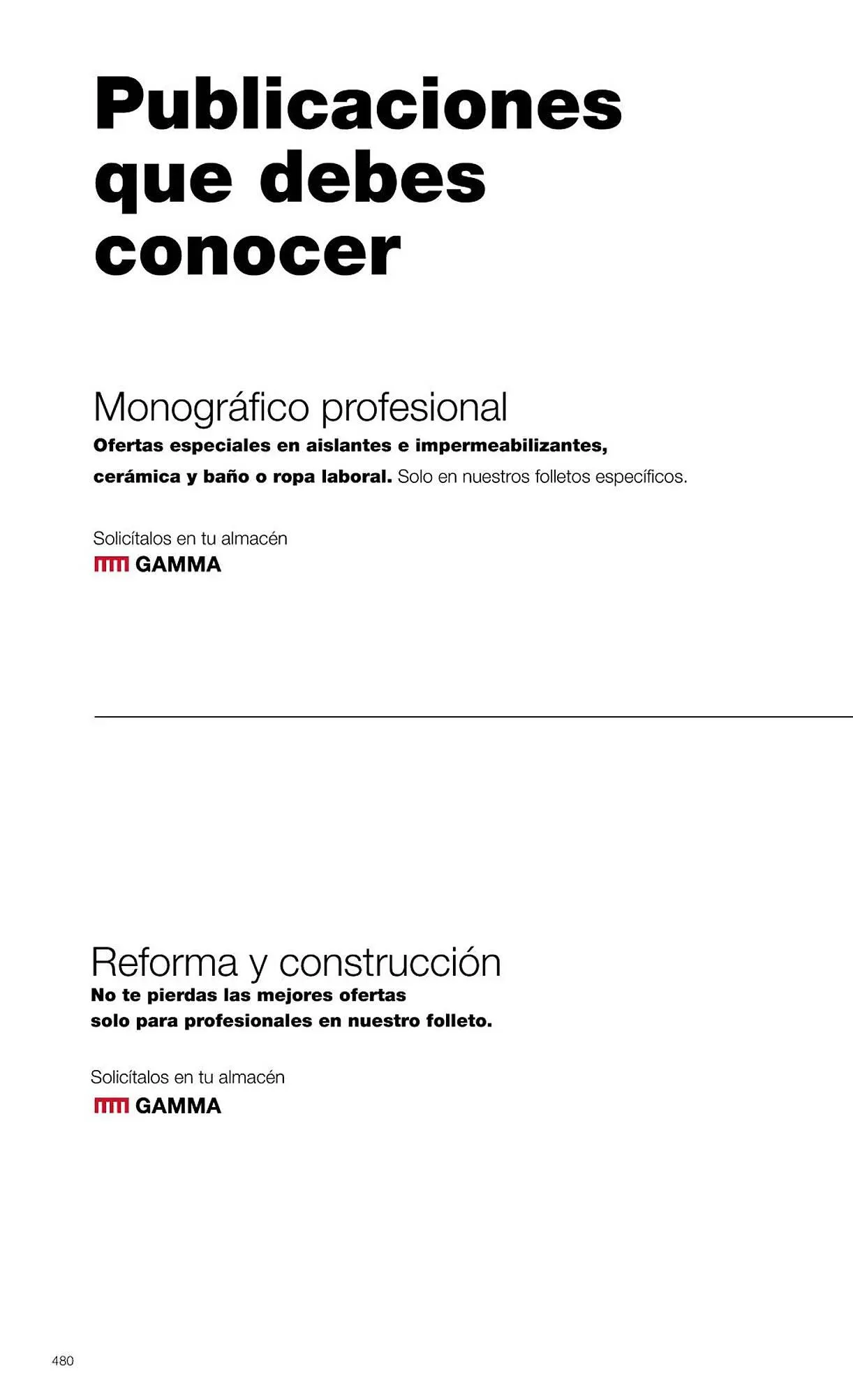 Catálogo de Folleto Grup Gamma 1 de febrero al 31 de diciembre 2023 - Página 482