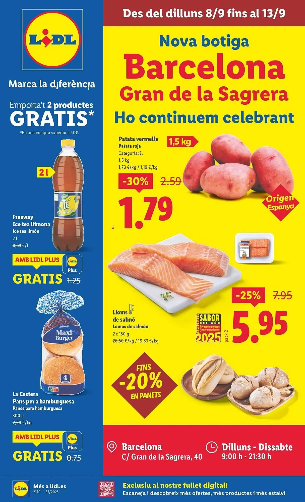 Catálogo de Catálogo Lidl 9 de septiembre al 14 de septiembre 2025 - Página 1