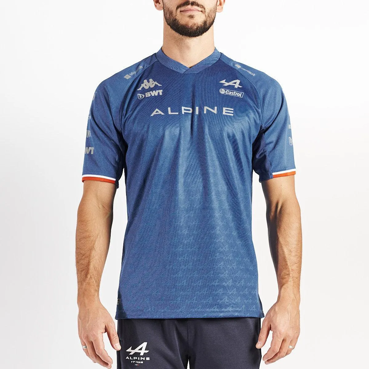 Camiseta Kombat BWT Alpine F1 Team Azul Hombre