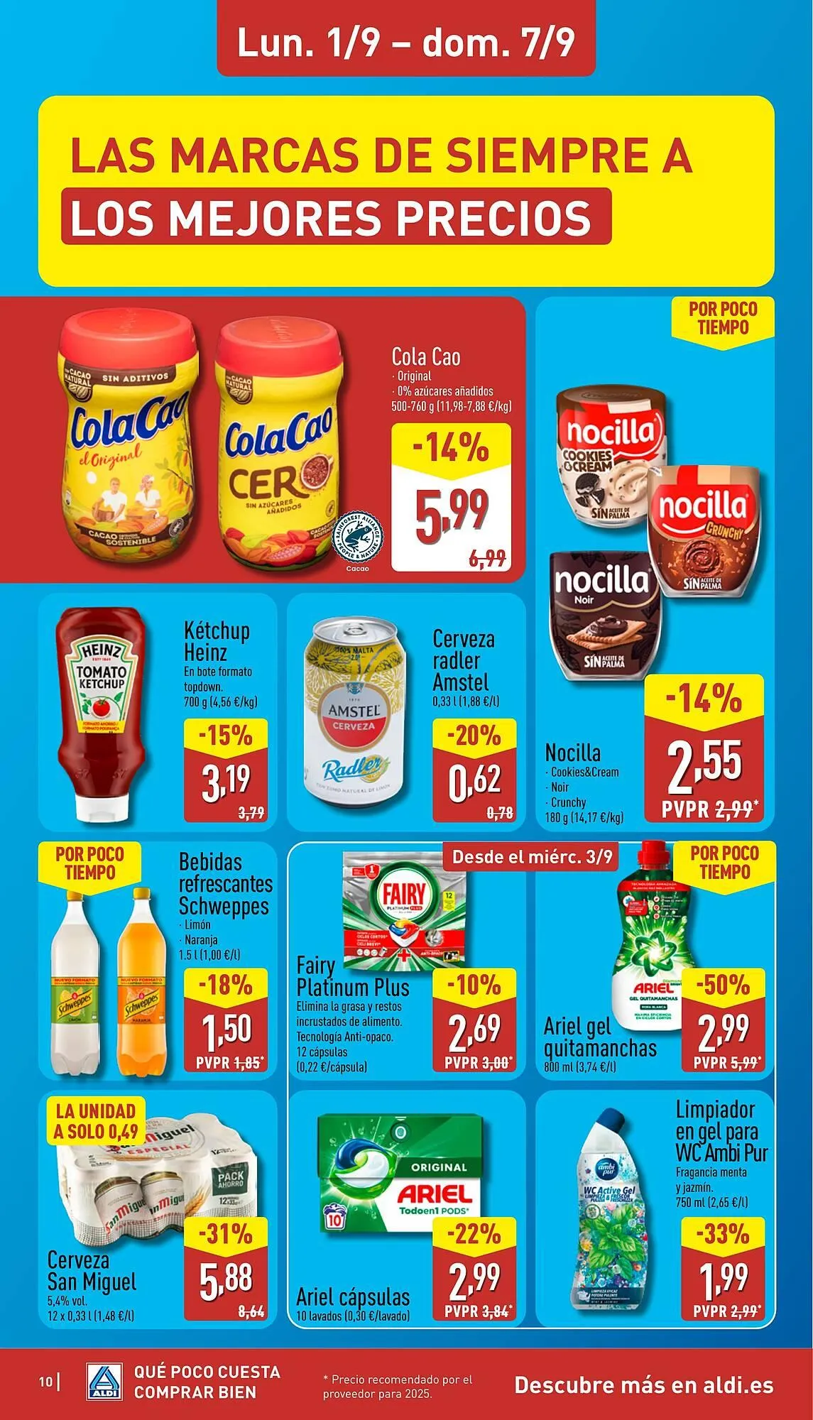 Catálogo de Folleto ALDI 1 de septiembre al 7 de septiembre 2025 - Página 10