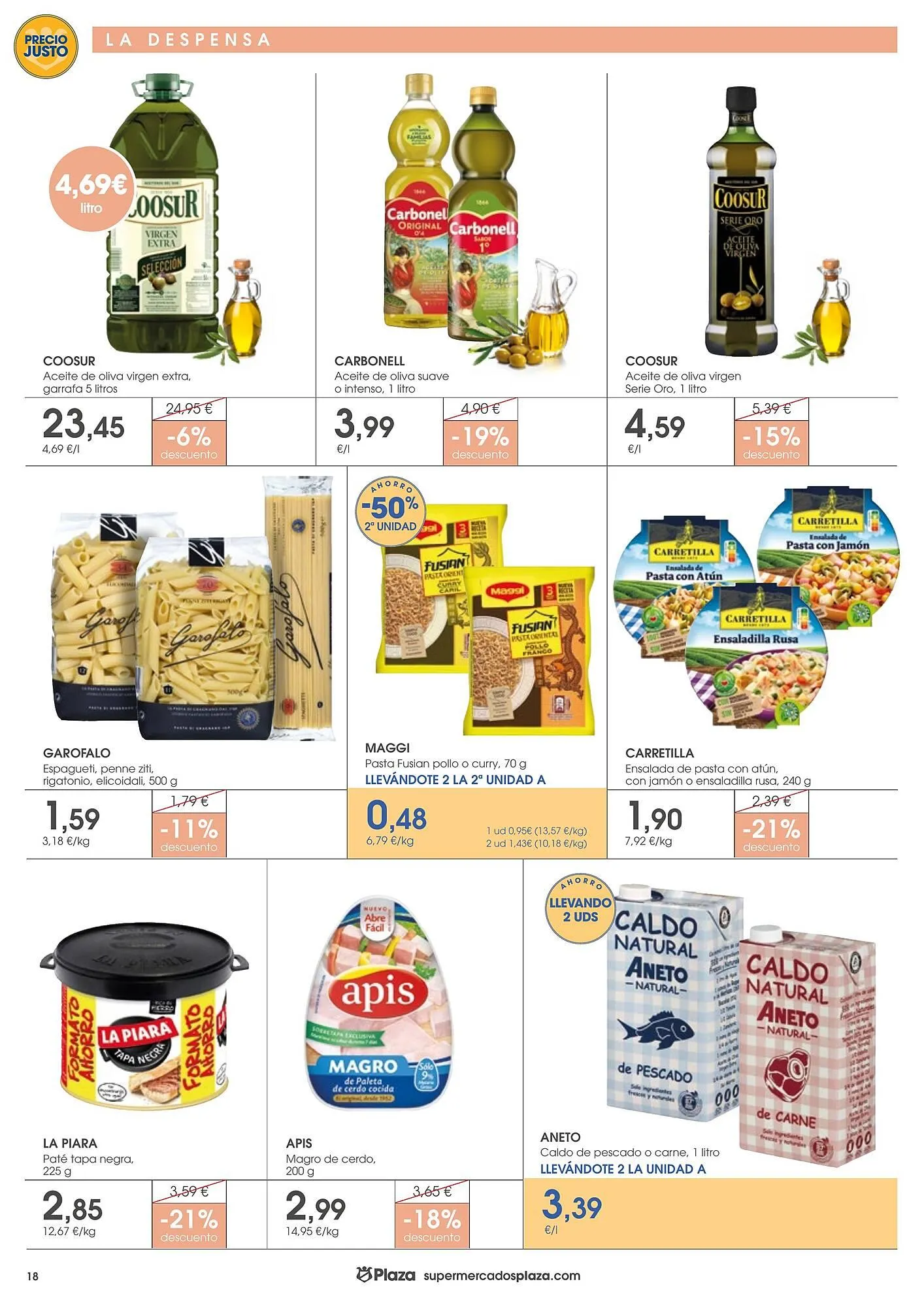 Catálogo de Folleto Supermercados Plaza 2 de octubre al 15 de octubre 2025 - Página 18