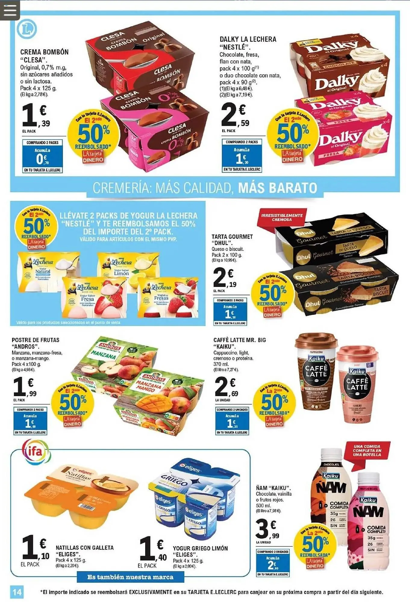 Catálogo de Catálogo E.Leclerc 11 de marzo al 22 de marzo 2026 - Página 14
