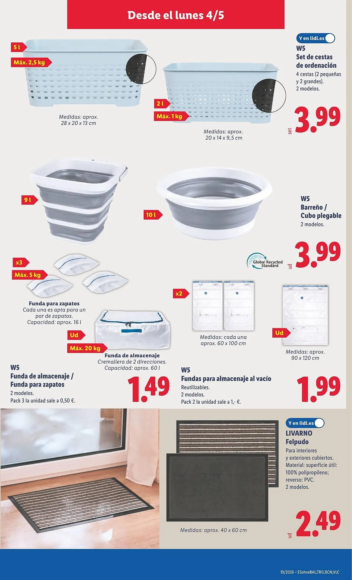 Catálogo de Catálogo Lidl 4 de mayo al 10 de mayo 2026 - Página 19