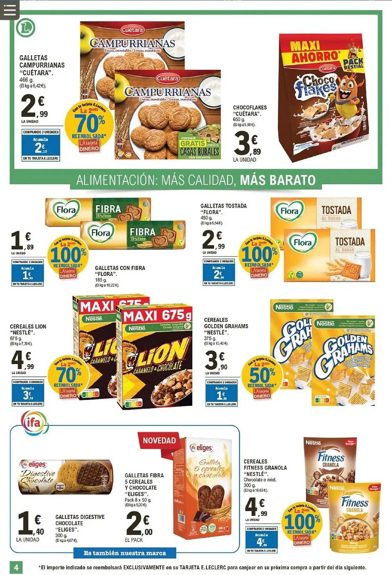 Catálogo de Catálogo E.Leclerc 21 de enero al 1 de febrero 2026 - Página 4