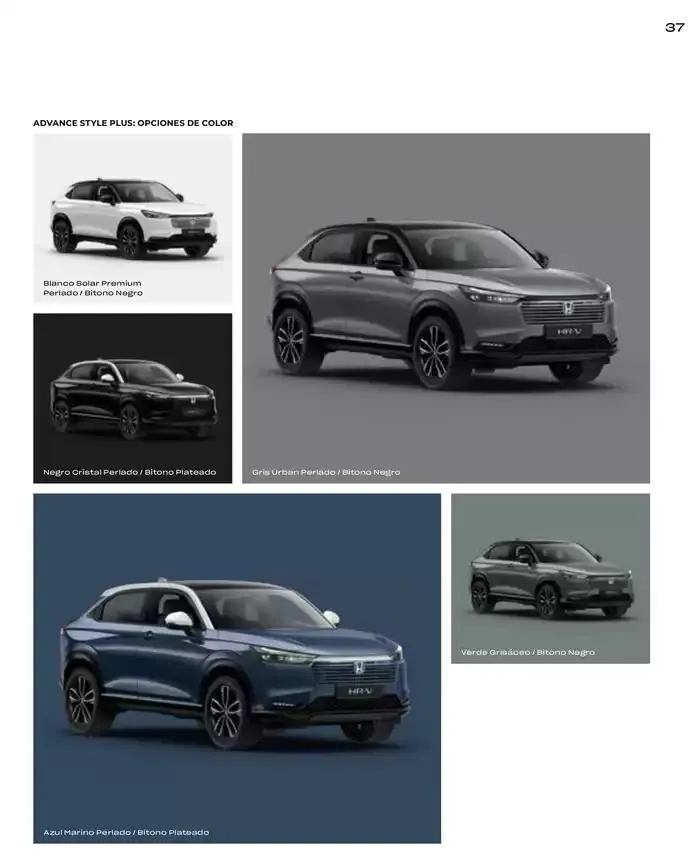 Catálogo de Catálogo HR-V e:HEV 6 de marzo al 30 de junio 2025 - Página 37