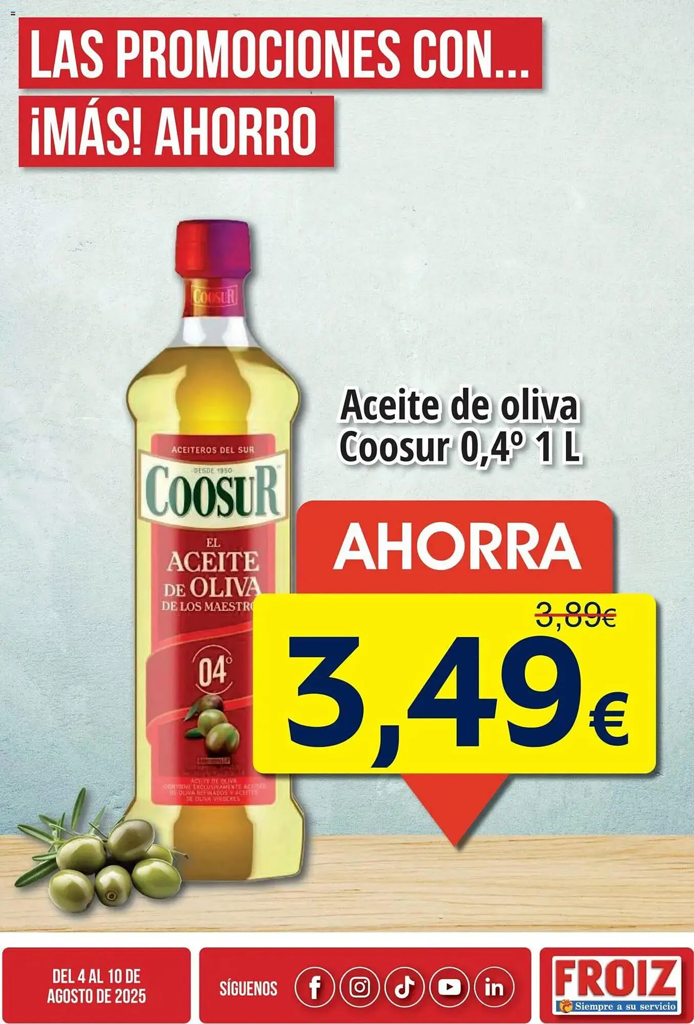 Catálogo de Folleto FROIZ 4 de agosto al 10 de agosto 2025 - Página 5